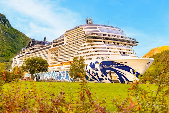 MSC Euribia, In Norwegen, IMO 9901544, MMSI 256281000